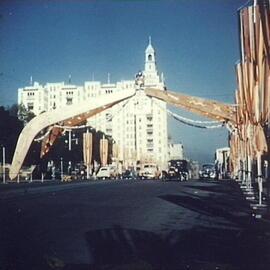 Ceremonial arch in Park St