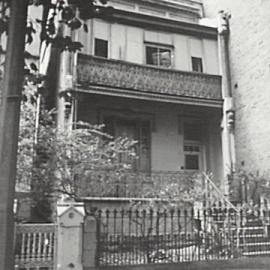 Terrace house, 164 Victoria Street Potts Point, 1974