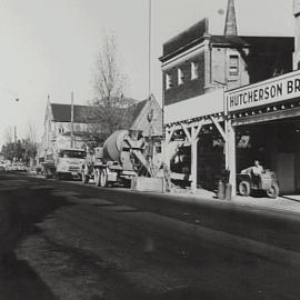 Top of the Town motel under construction