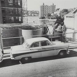 View from Billyard Avenue Elizabeth Bay, 1961