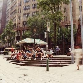 Richard Johnson Square, corner of Bligh Street and Hunter Street Sydney, 1991