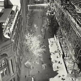 View easterly along Martin Place