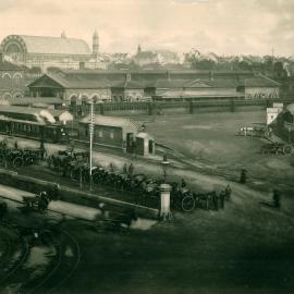 Old Redfern railway station, circa 1900