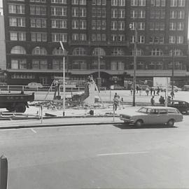 Construction work at Railway Square