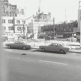 Construction work at Railway Square