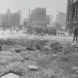 Construction work at Railway Square