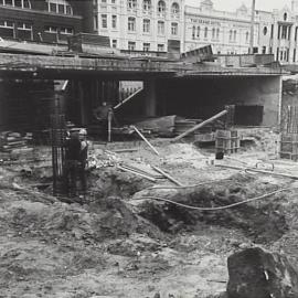 Construction work at Railway Square