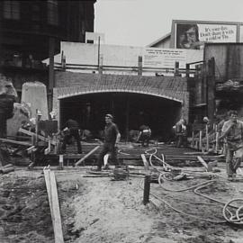 Construction work at Railway Square