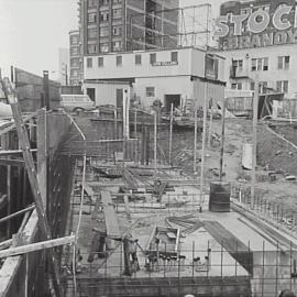 Construction work at Railway Square