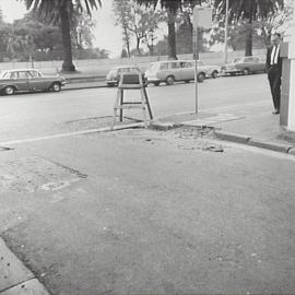 Corner of Macquarie St and Phillip Lane