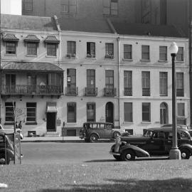 Horbury Terrace, Macquarie Street Sydney, 1938