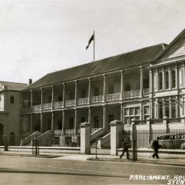 Parliament House, Macquarie Street Sydney, circa 1940-1949