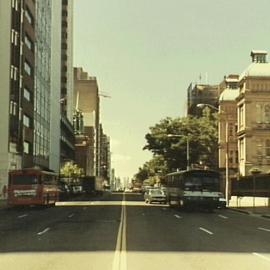 View north along Macquarie St