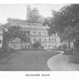 Macquarie Place Park, 1926