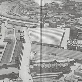 Aerial View of Municipal Markets Area