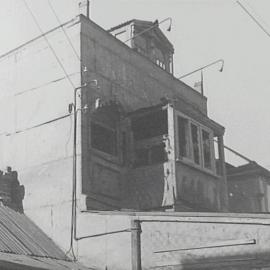 Exterior of a derelict house, Australia Street Newtown, 1953
