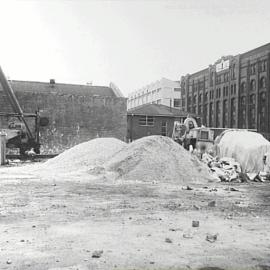 Site of proposed parking station