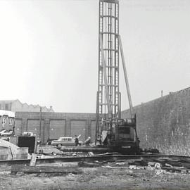 Site of proposed parking station.