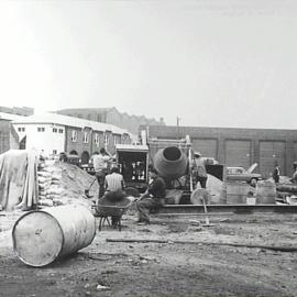 Site of proposed parking station.