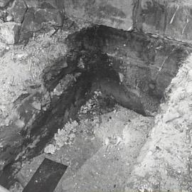 Test holes, Bay Street Garage, Bay Street Ultimo, 1965