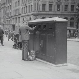 New type of postal pillar box