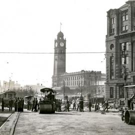 Parcels Post Office and Central Railway Station, George Street Sydney, 1930s 