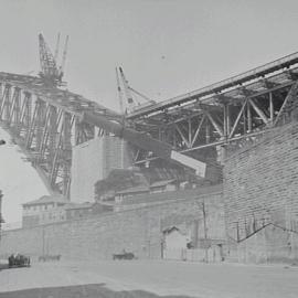 Construction of the Sydney Harbour Bridge
