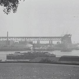 Construction of Sydney Harbour Bridge