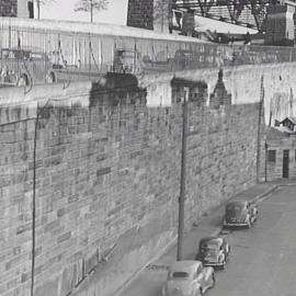 Construction of Circular Quay overhead roadway