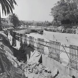 Construction of the Cahill Expressway