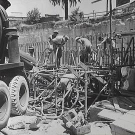 Construction of Cahill Expressway