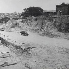Construction of Cahill Expressway