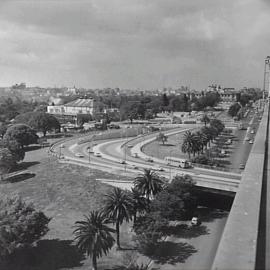 Construction of Cahill Expressway