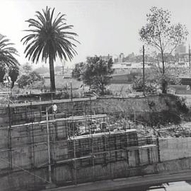Construction of Cahill Expressway