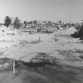 Construction of Cahill Expressway