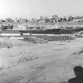 Construction of Cahill Expressway