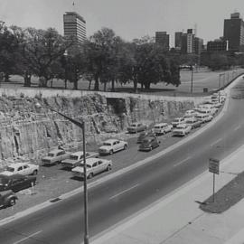 Car parking, adjacent to the Domain