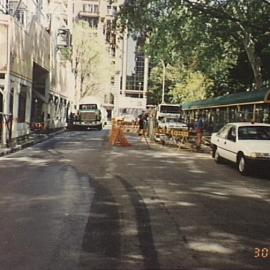 Road works on Carrington St