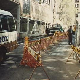 Road works on Carrington St