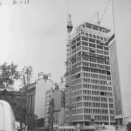 Crane on P & O Building