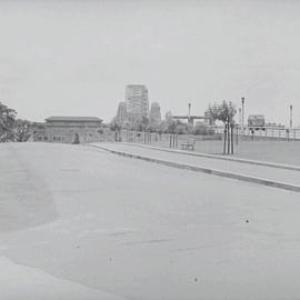 Access road at Observatory Park