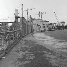 Footway at Circular Quay East, Bennelong Point, 1964