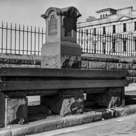 Drinking Fountain and Horse Trough, City Road, Darlington, 1954