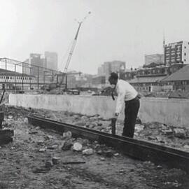 Darling Harbour - MSB Wharf construction