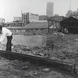 Darling Harbour - MSB Wharf construction