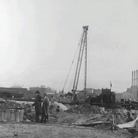 Darling Harbour - MSB Wharf construction