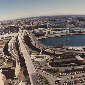Aerial view of Darling Harbour