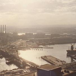 Aerial view of Darling Harbour