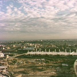 Aerial view of Darling Harbour