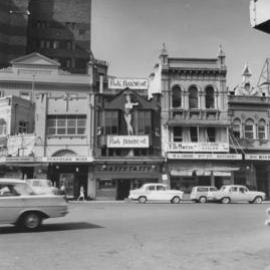 The Pink Pussycat and Hasty Tasty, Darlinghurst Road Potts Point, 1964